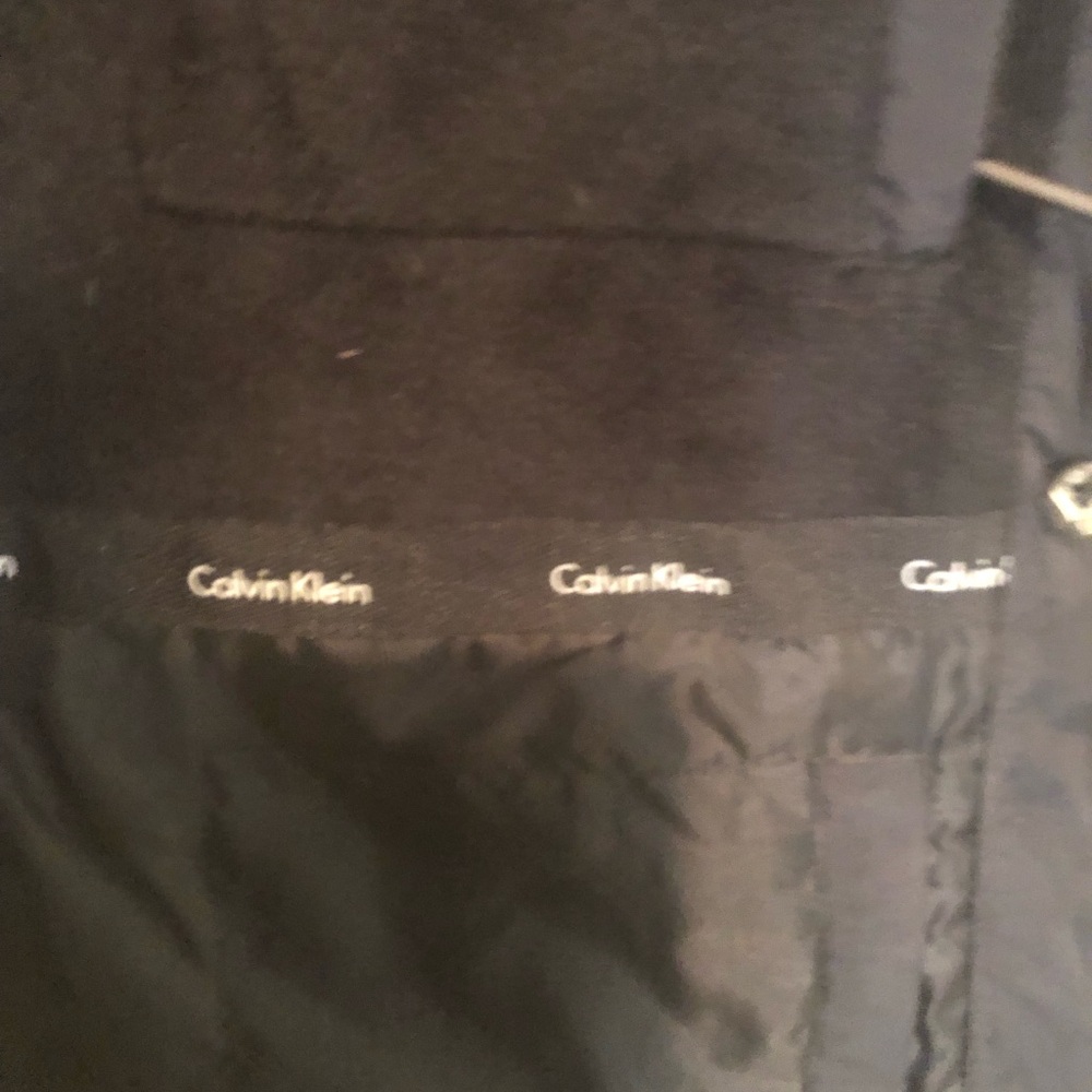 Calvin Klein Black Down Puffer Jacket-PL Signature hardware mint! - Picture 6 of 11